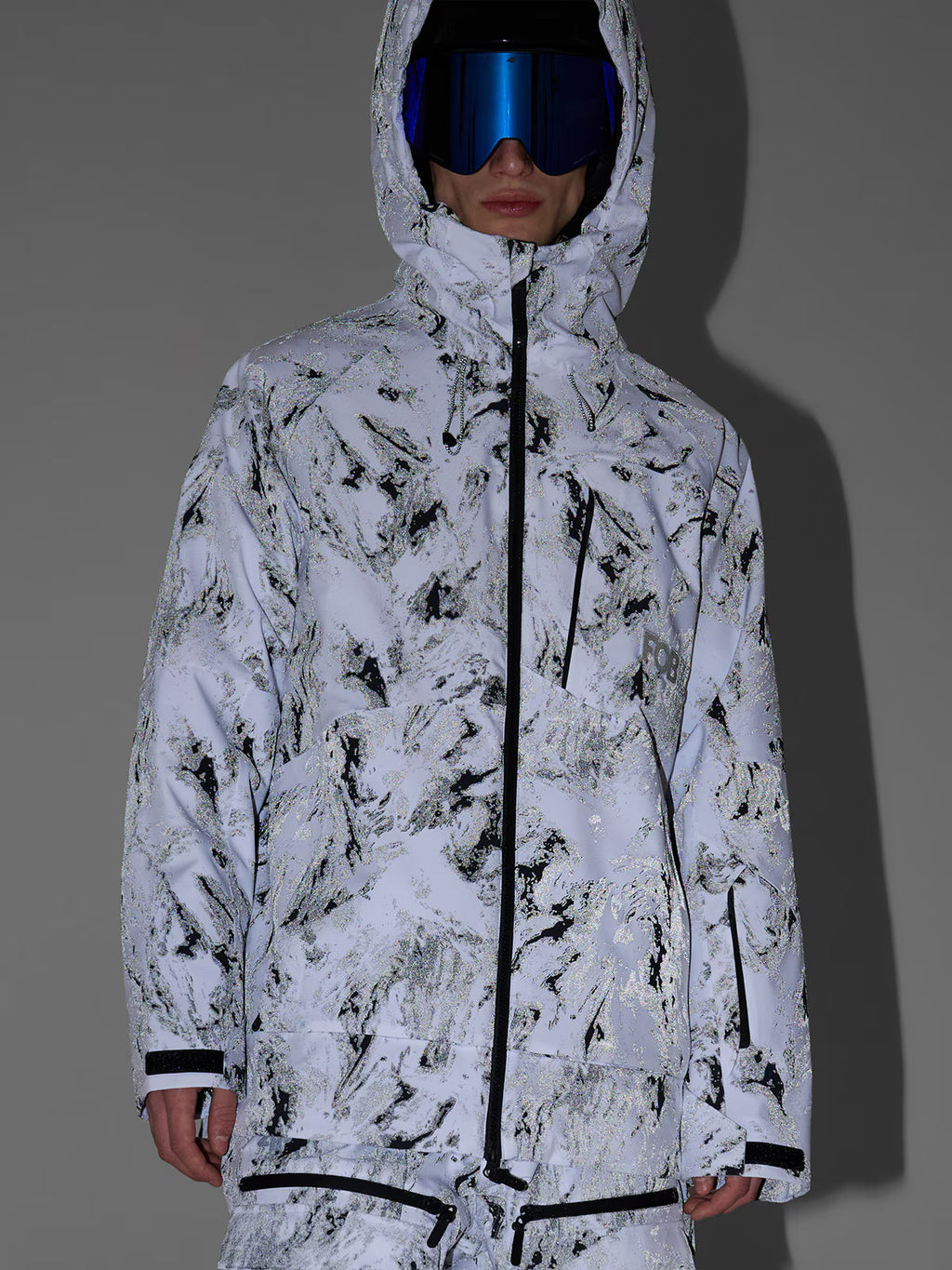 Kurtka snowboardowa membrana 15000 męska