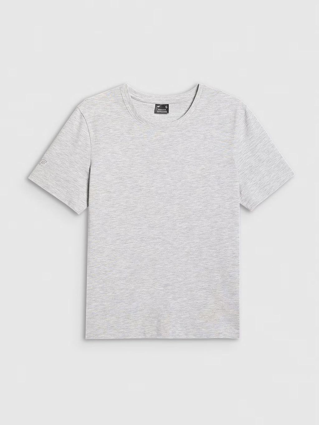 T-shirt regular gładki damski