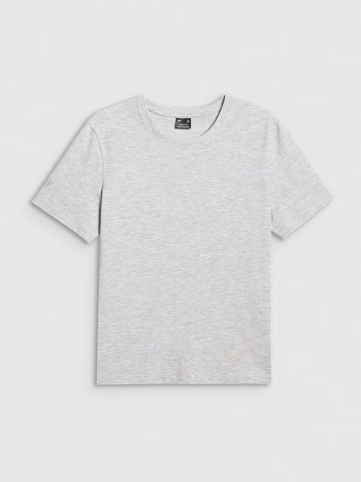 T-shirt regular gładki damski