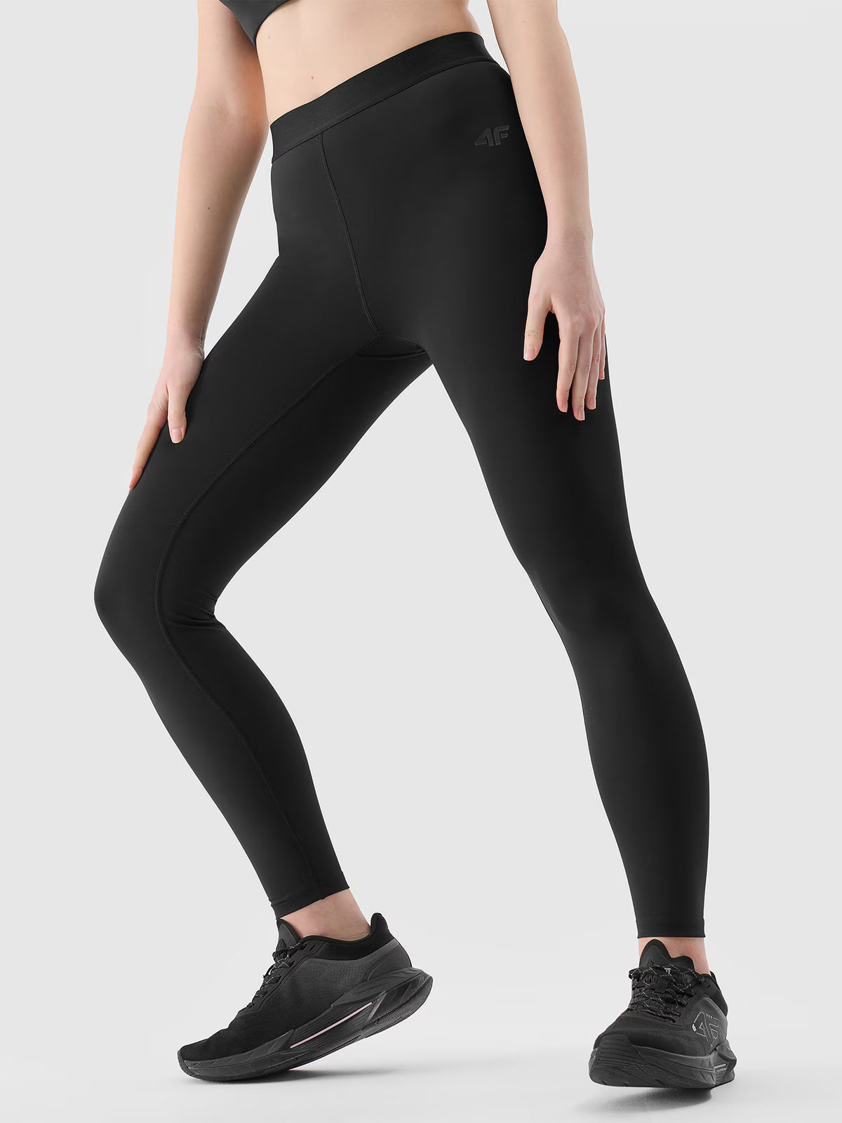Legginsy treningowe z materiału z recyklingu damskie