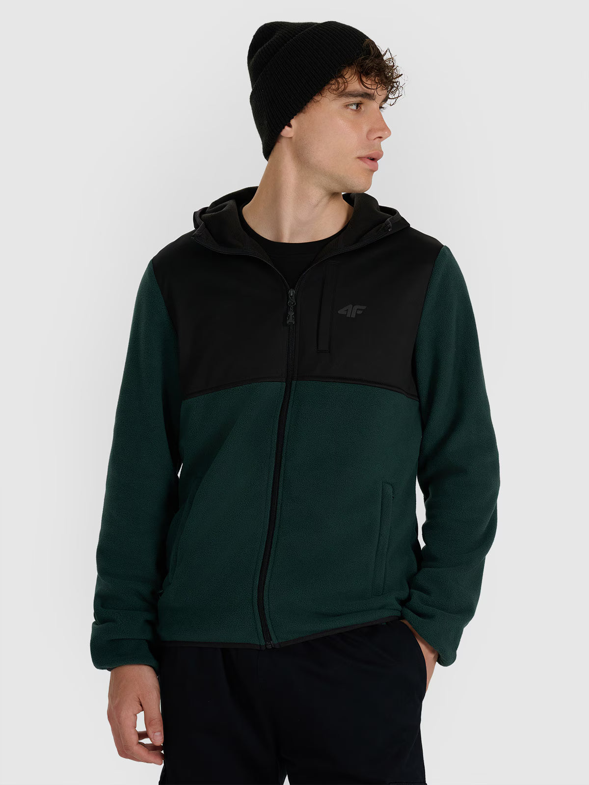 Polar z kapturem regular męski