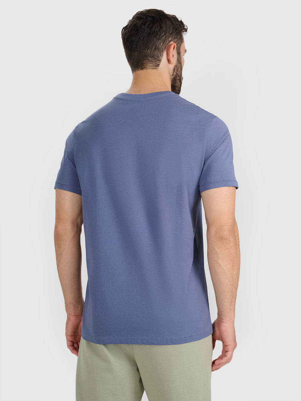 T-shirt regular z nadrukiem męski