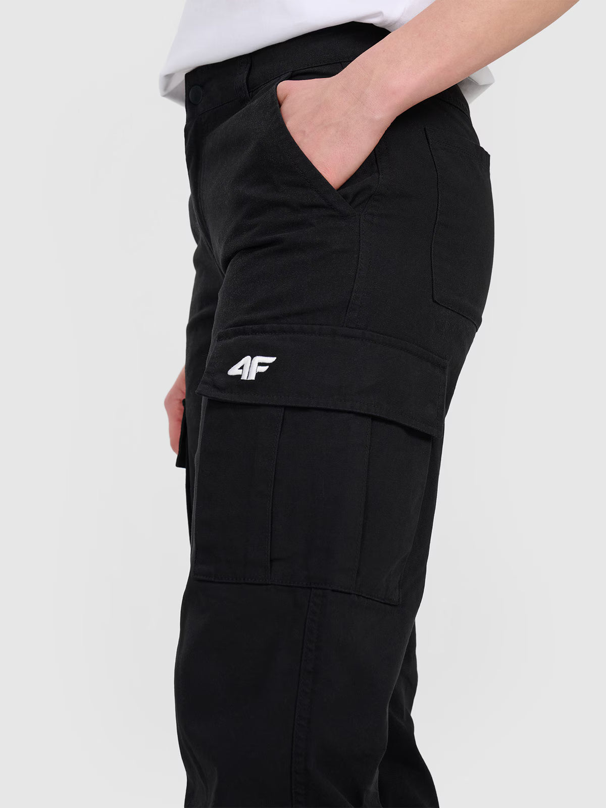 Spodnie casual cargo uniseks 4F x Drift Masters