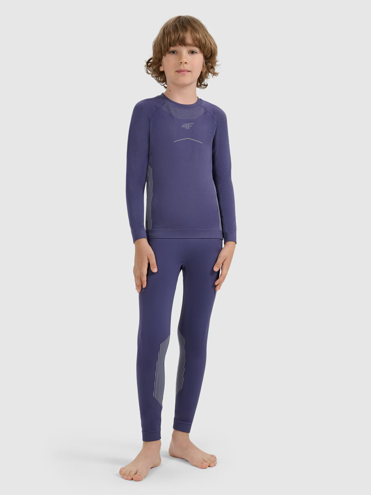 Bielizna termoaktywna bezszwowa komplet chłopięca