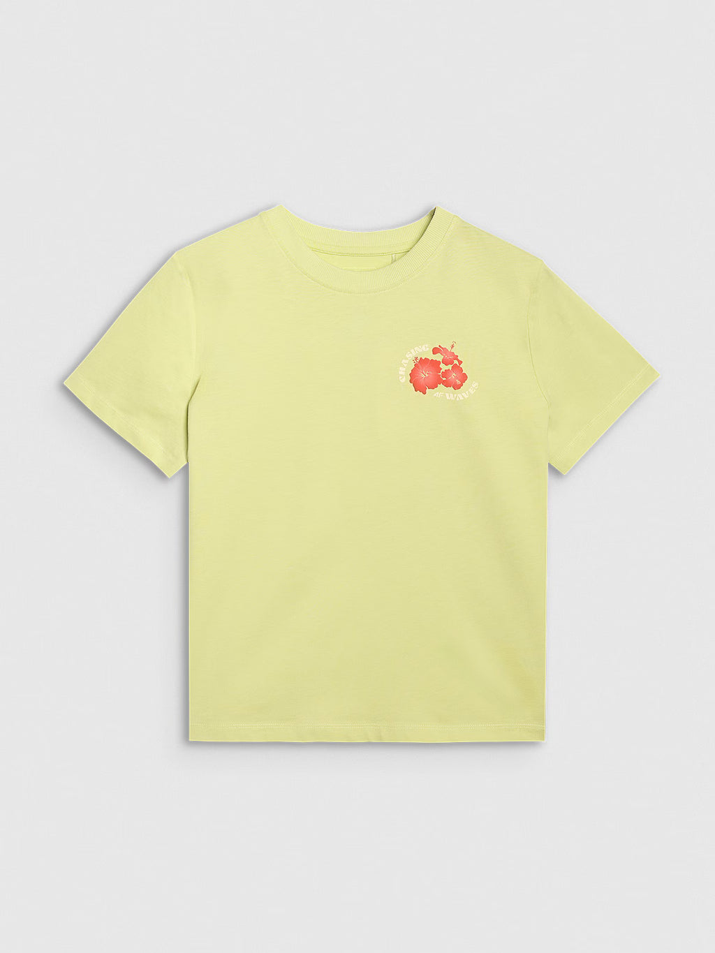 T-shirt oversize z nadrukiem damski