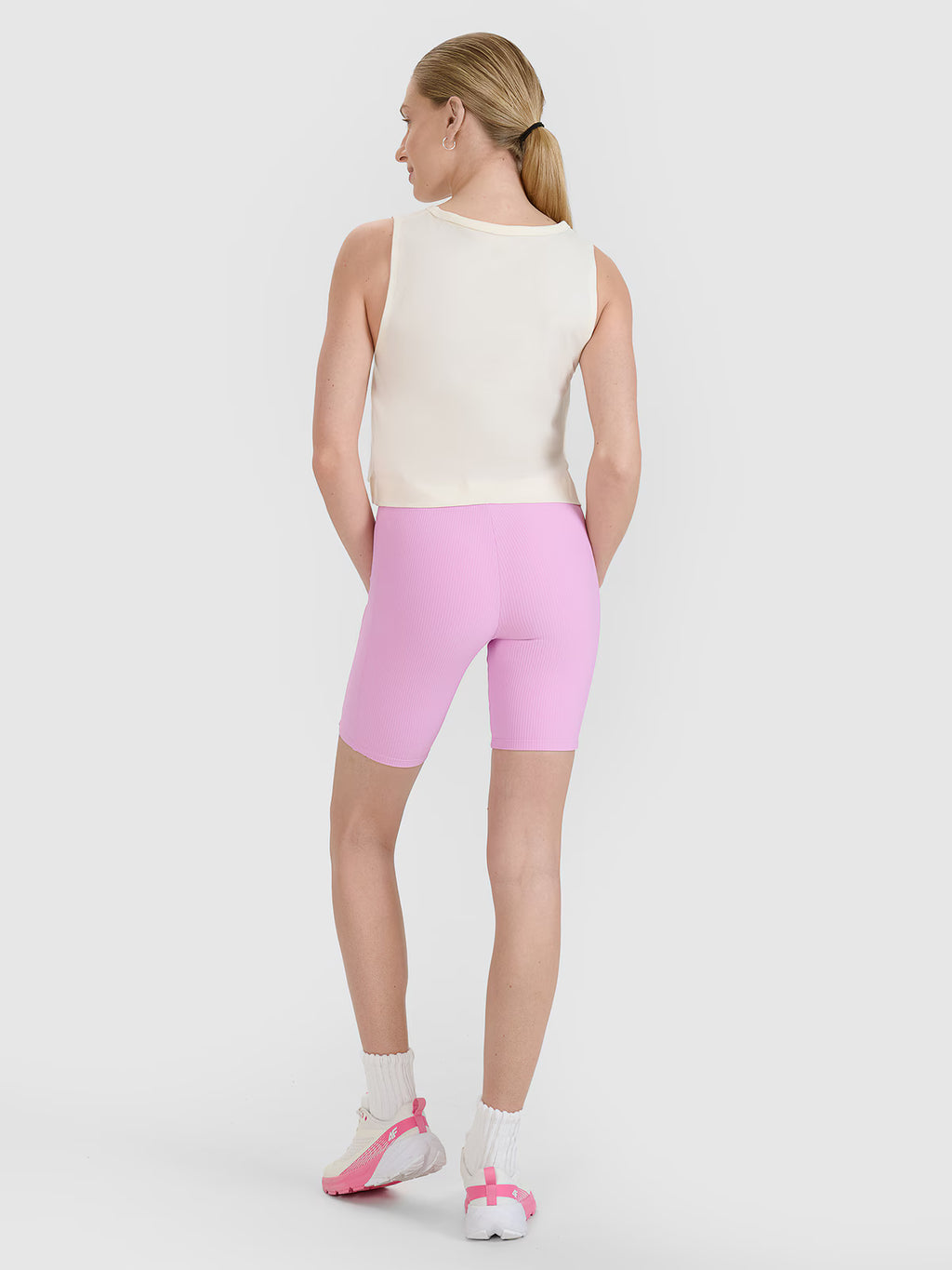 Legginsy krótkie dzianinowe damskie