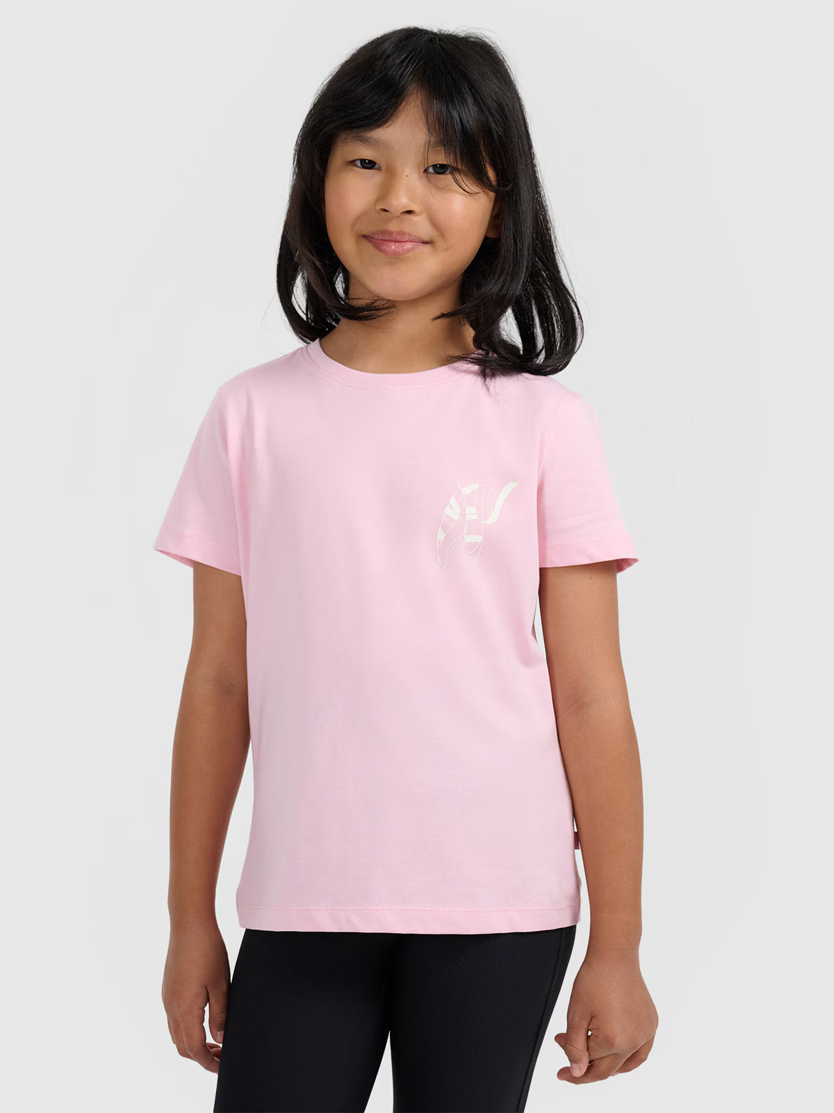 T-shirt regular z nadrukiem dziewczęcy