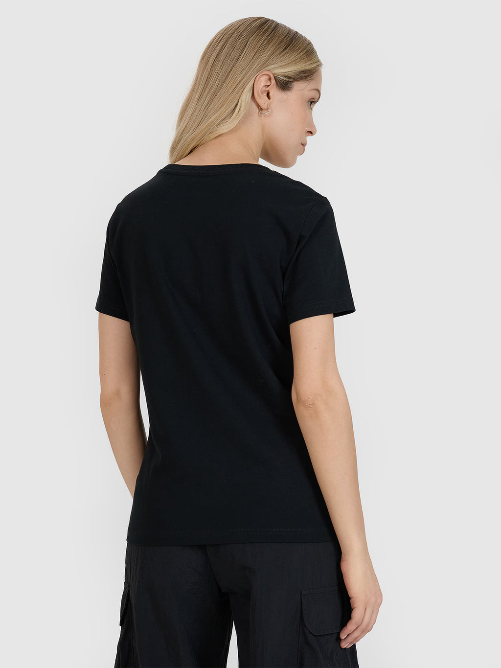 T-shirt regular z nadrukiem damski