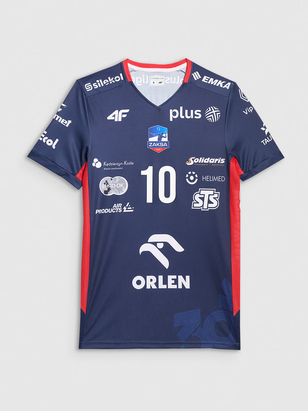 Koszulka meczowa replika wyjazdowa z sezonu 2024/25 męska 4F x Zaksa Kędzierzyn Koźle
