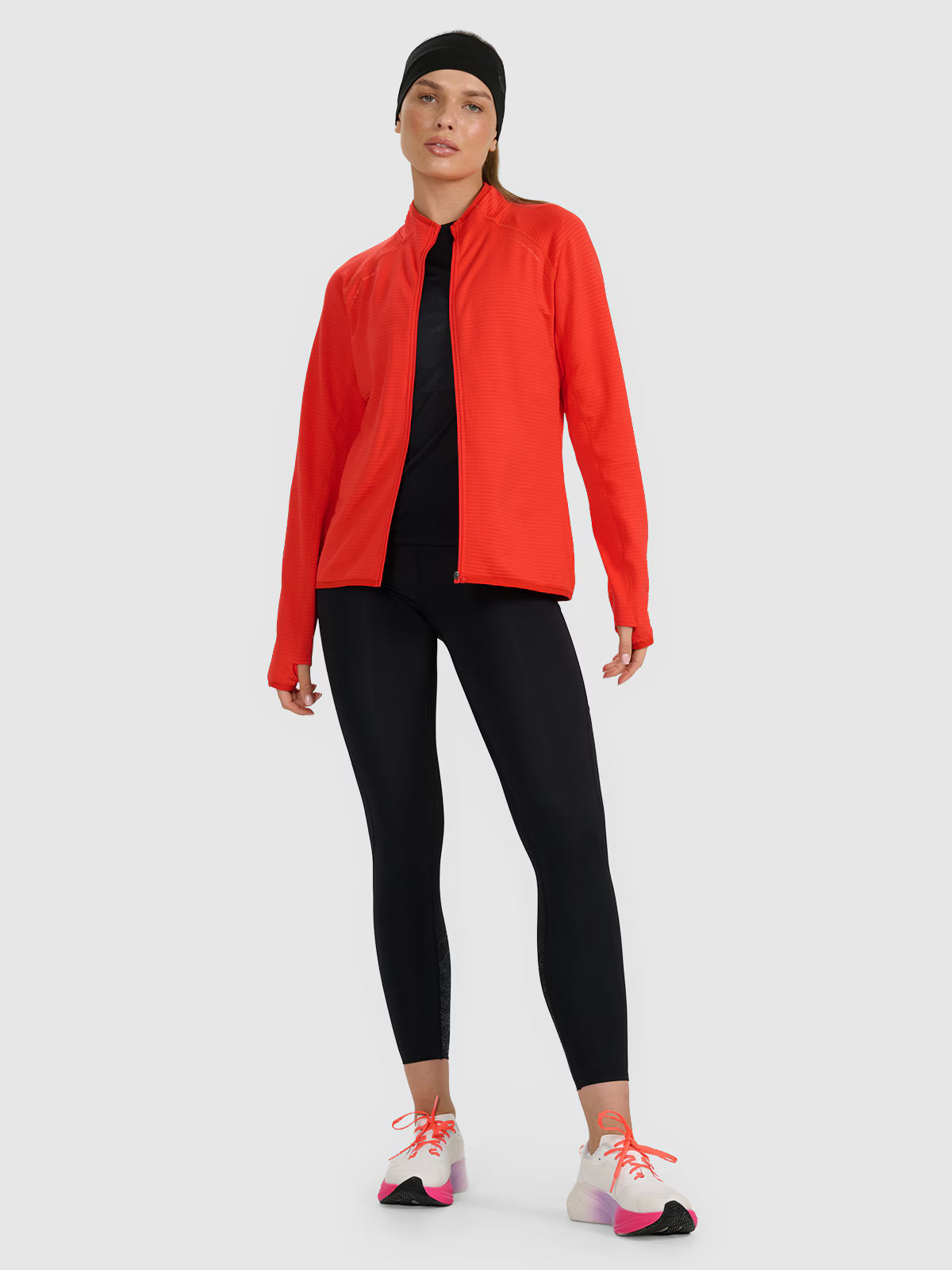 Bluza do biegania regular szybkoschnąca damska