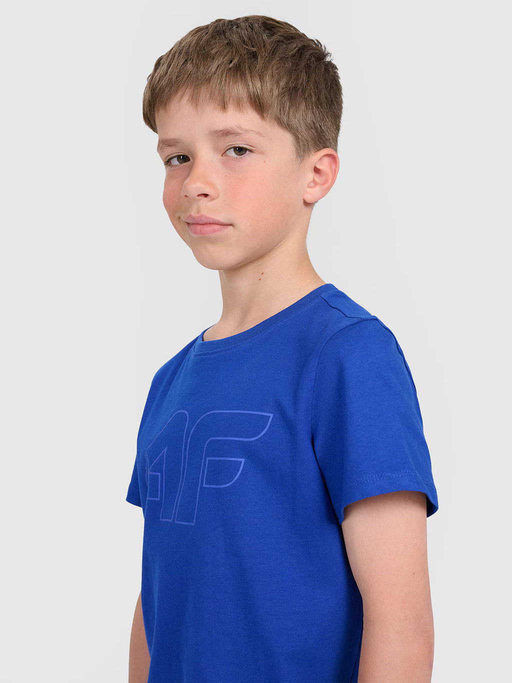 T-shirt regular z nadrukiem chłopięcy