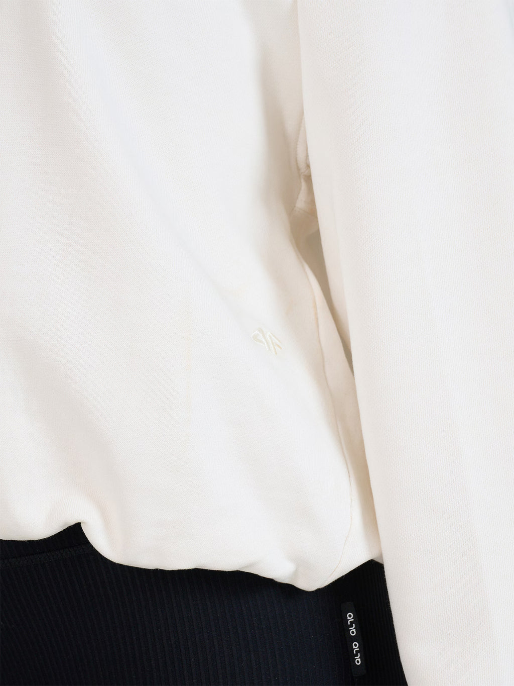 Bluza dresowa cropped nierozpinana z kapturem damska 4F x Anna Lewandowska
