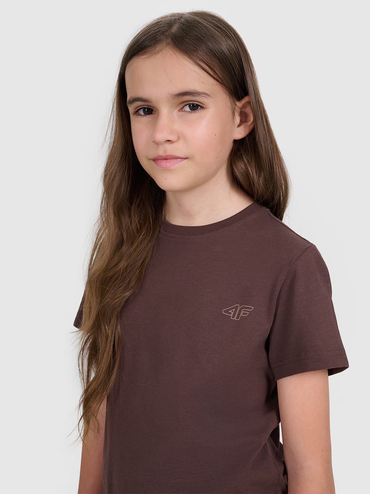 T-shirt regular gładki (2-pack) dziecięcy