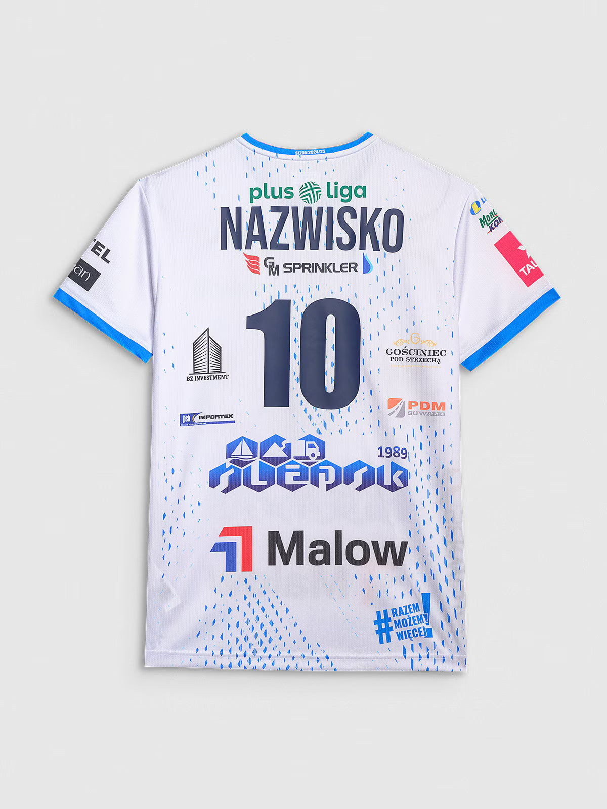 Koszulka meczowa replika domowa z sezonu 2024/2025 męska 4F x Ślepsk Malow Suwałki