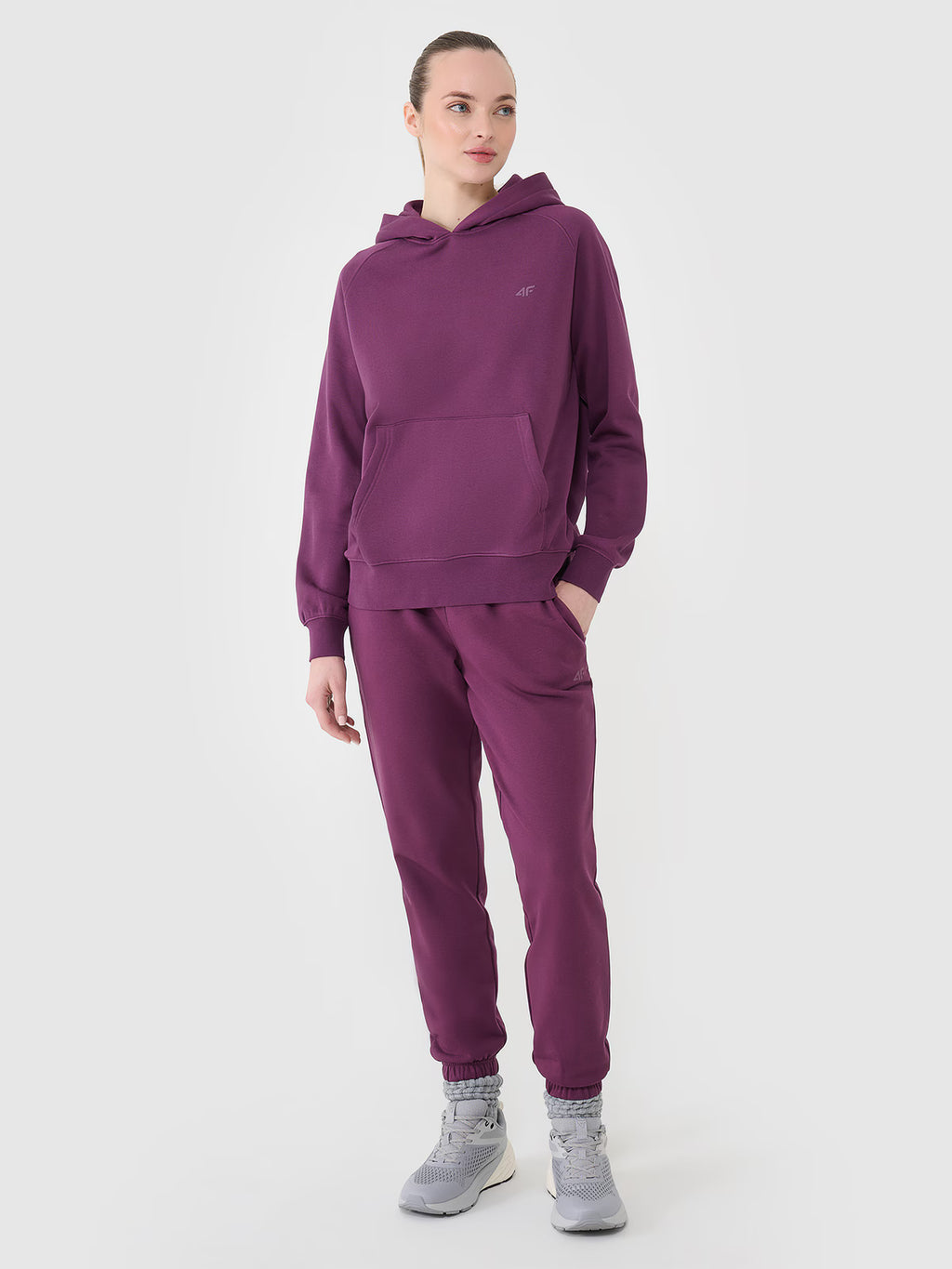 Spodnie dresowe joggery damskie