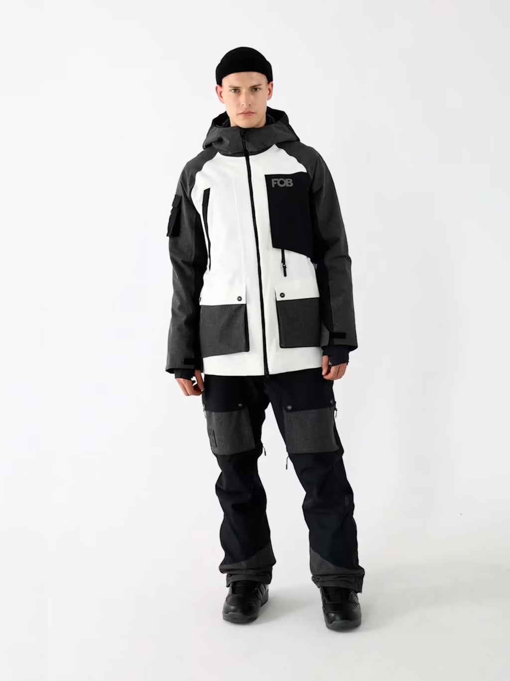 Kurtka snowboardowa membrana 10000 męska
