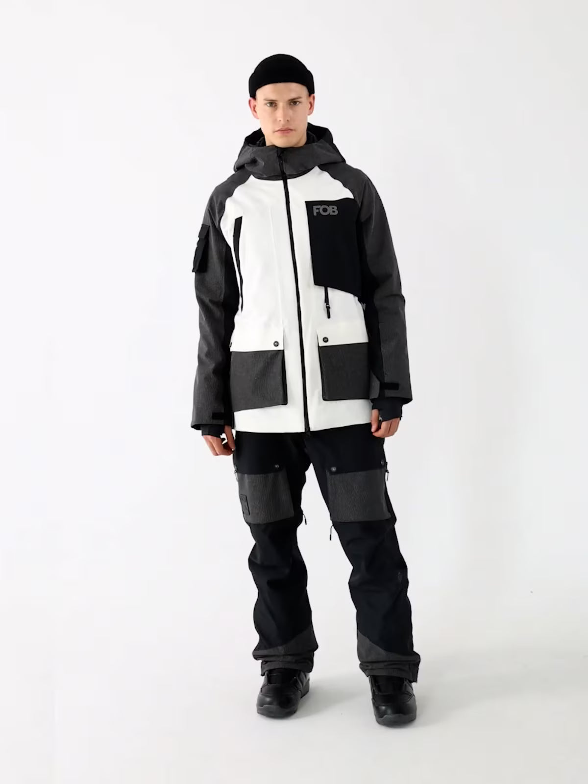 Kurtka snowboardowa membrana 10000 męska