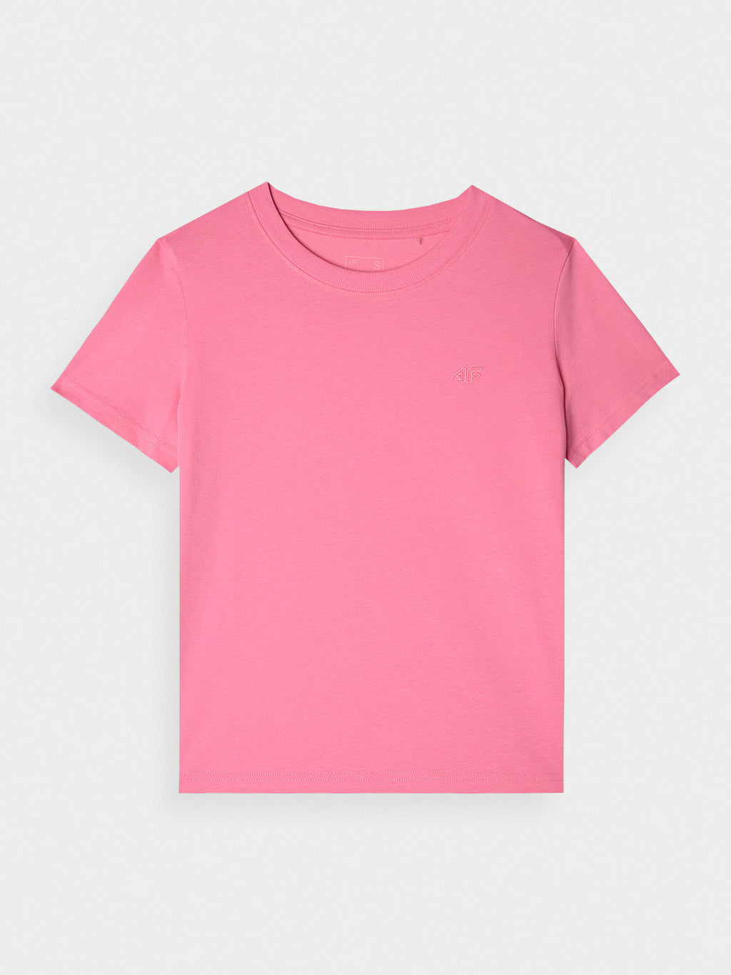 T-shirt regular gładki damski
