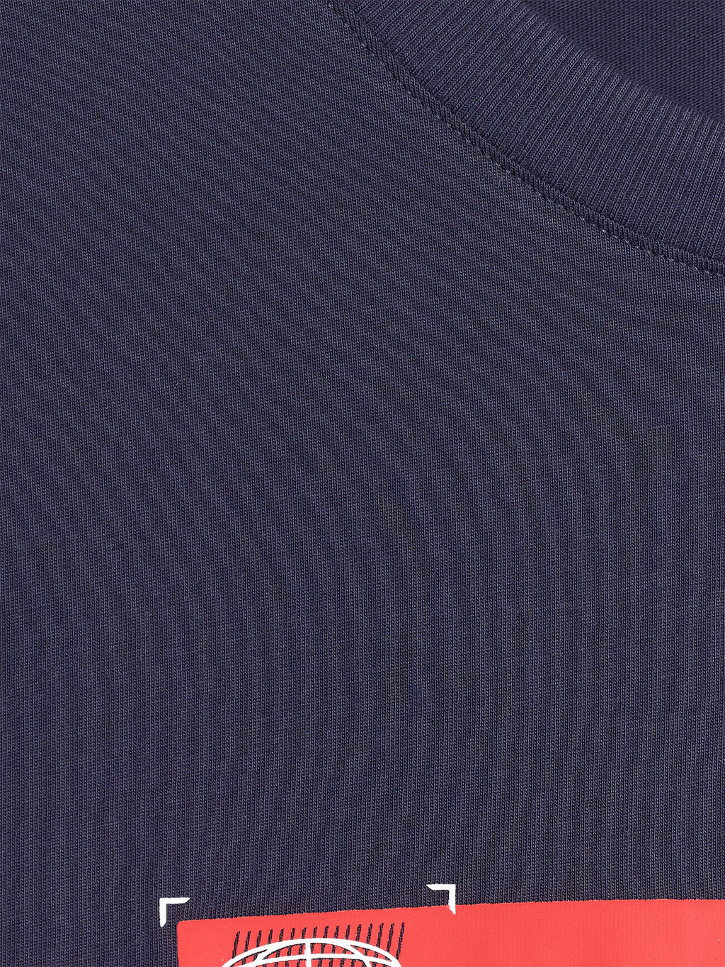 T-shirt oversize z nadrukiem męski