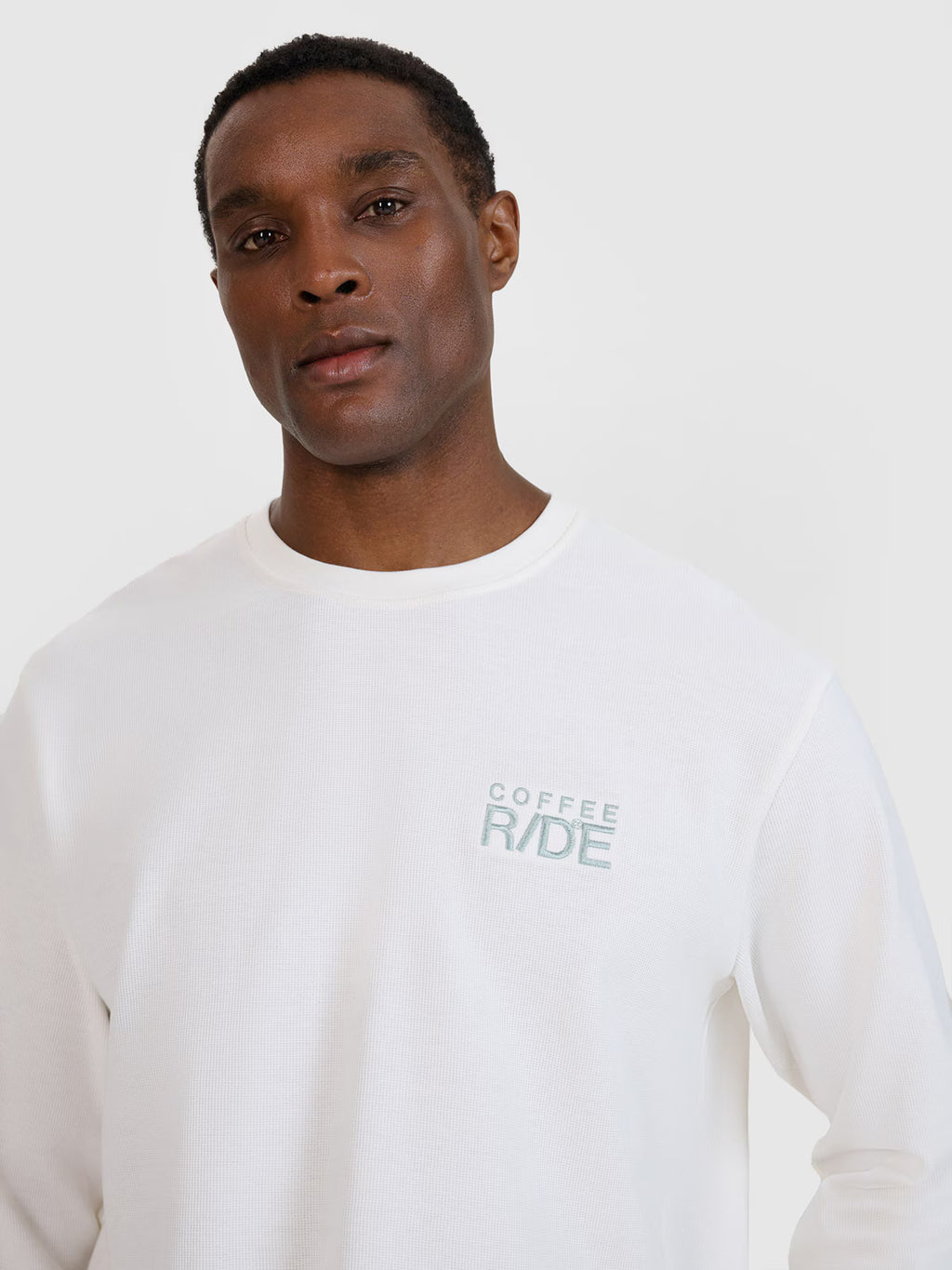 Longsleeve oversize z nadrukiem męski