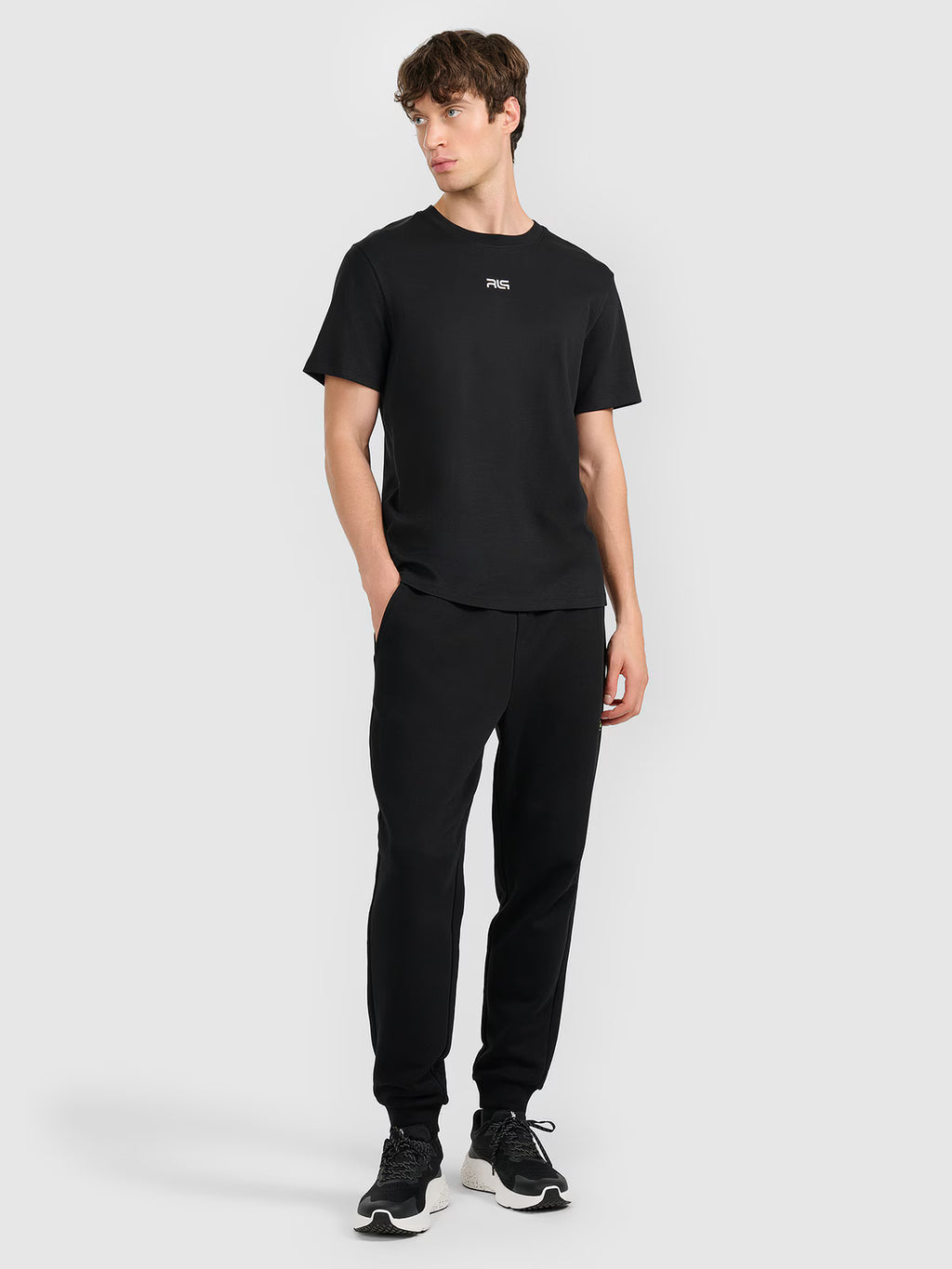 T-shirt regular z nadrukiem męski 4F x Robert Lewandowski