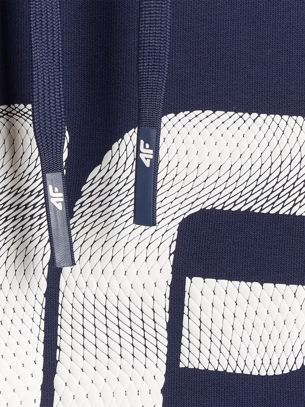 Bluza dresowa nierozpinana z kapturem męska