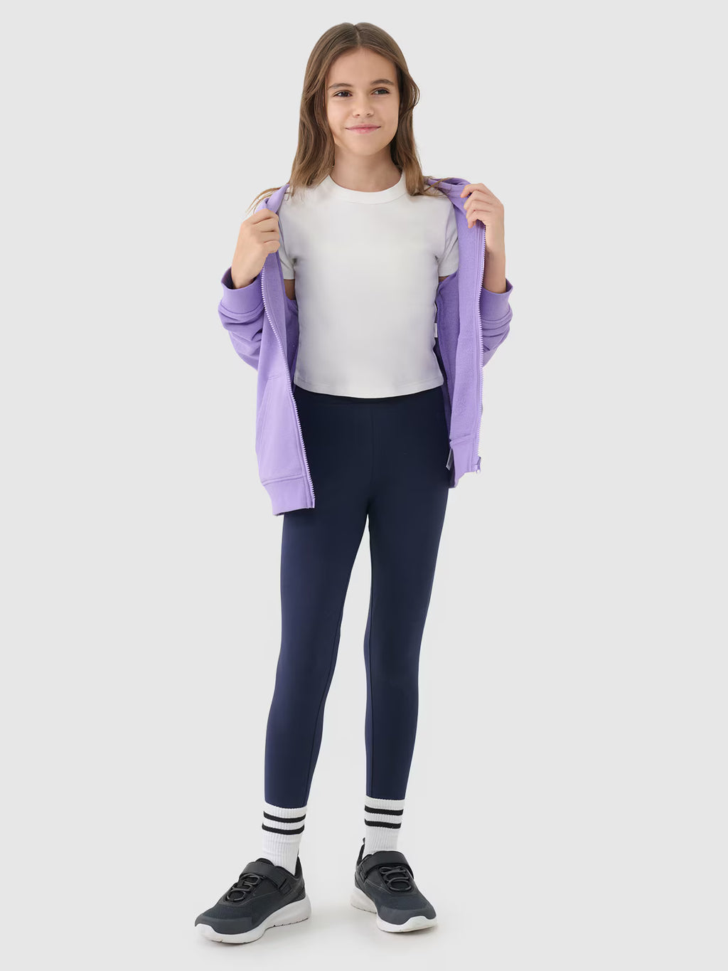 Legginsy dzianinowe dziewczęce