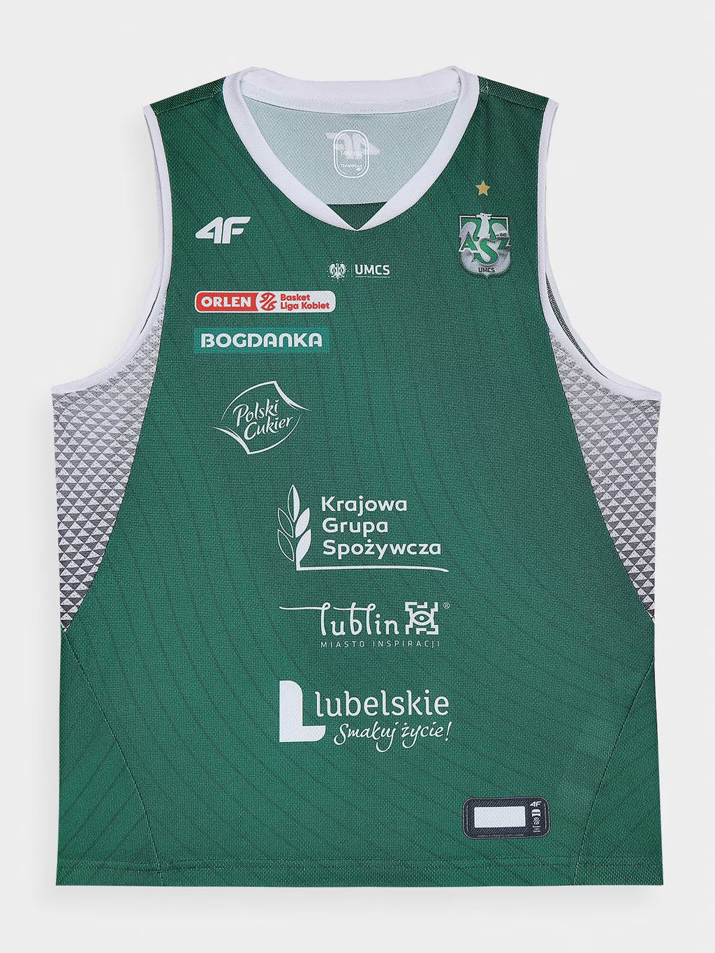 Tank top replika domowy z sezonu 2023/24 dziecięcy 4F x AZS UMCS Lublin