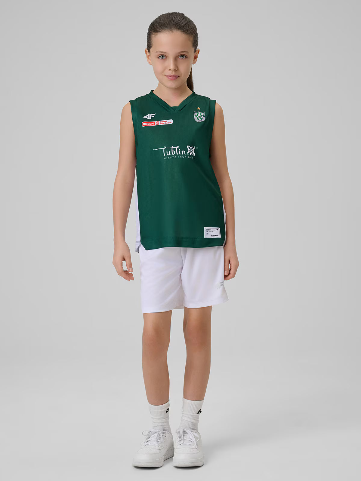 Koszulka meczowa replika domowa z sezonu 2025/26 dziecięca 4F x AZS UMCS Lublin