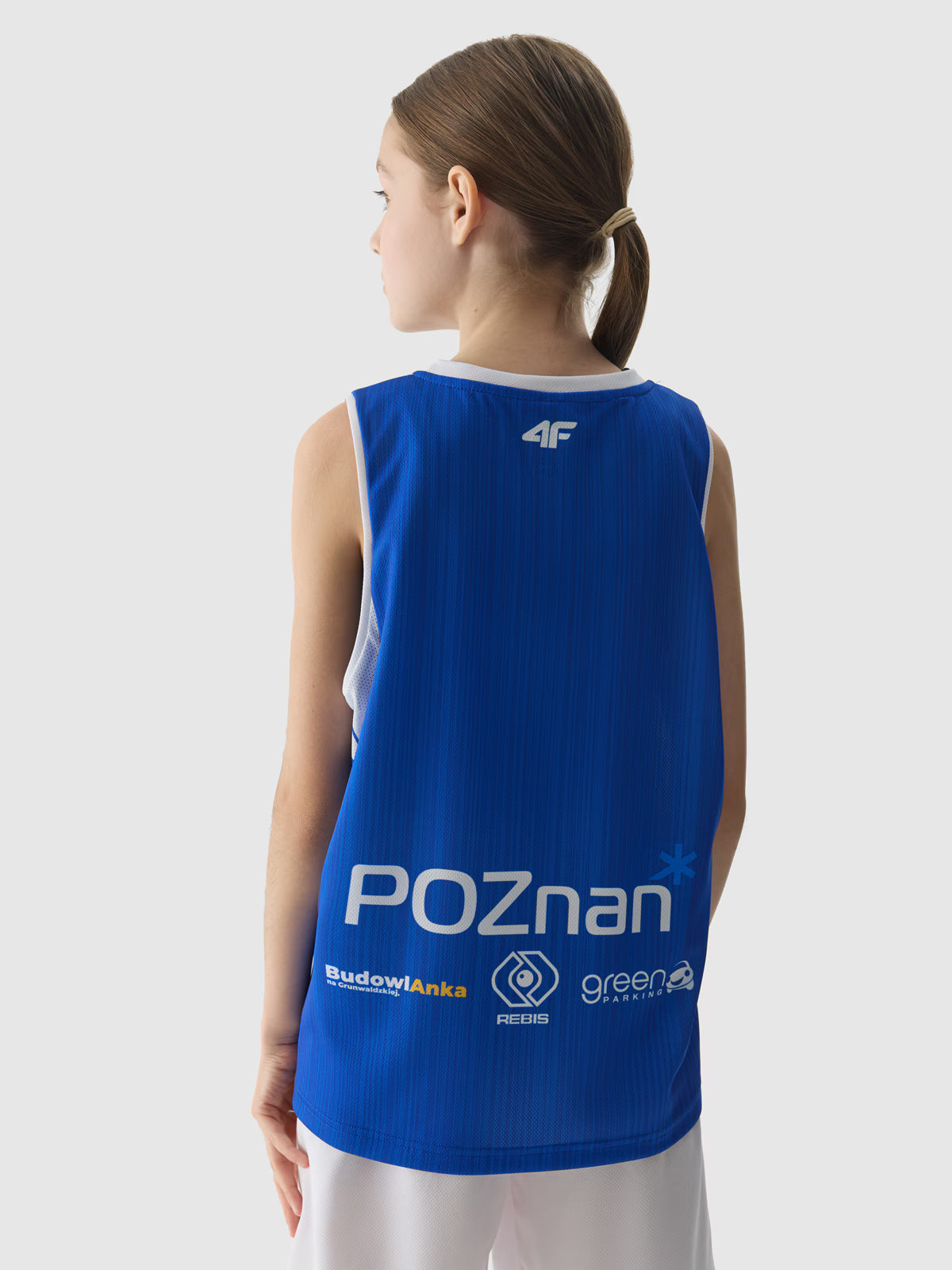 Tank top replika wyjazdowy z sezonu 2023/24 dziecięcy 4F Enea AZS Politechnika Poznań