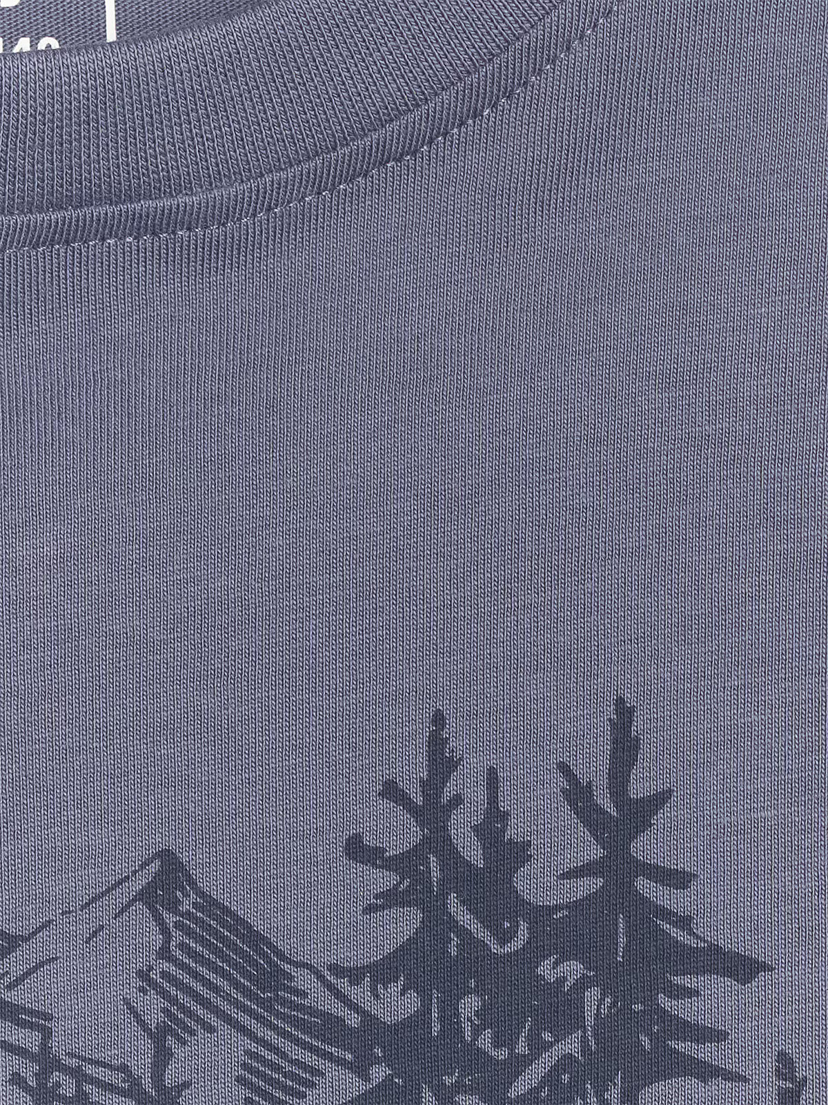 T-shirt loose z nadrukiem chłopięcy