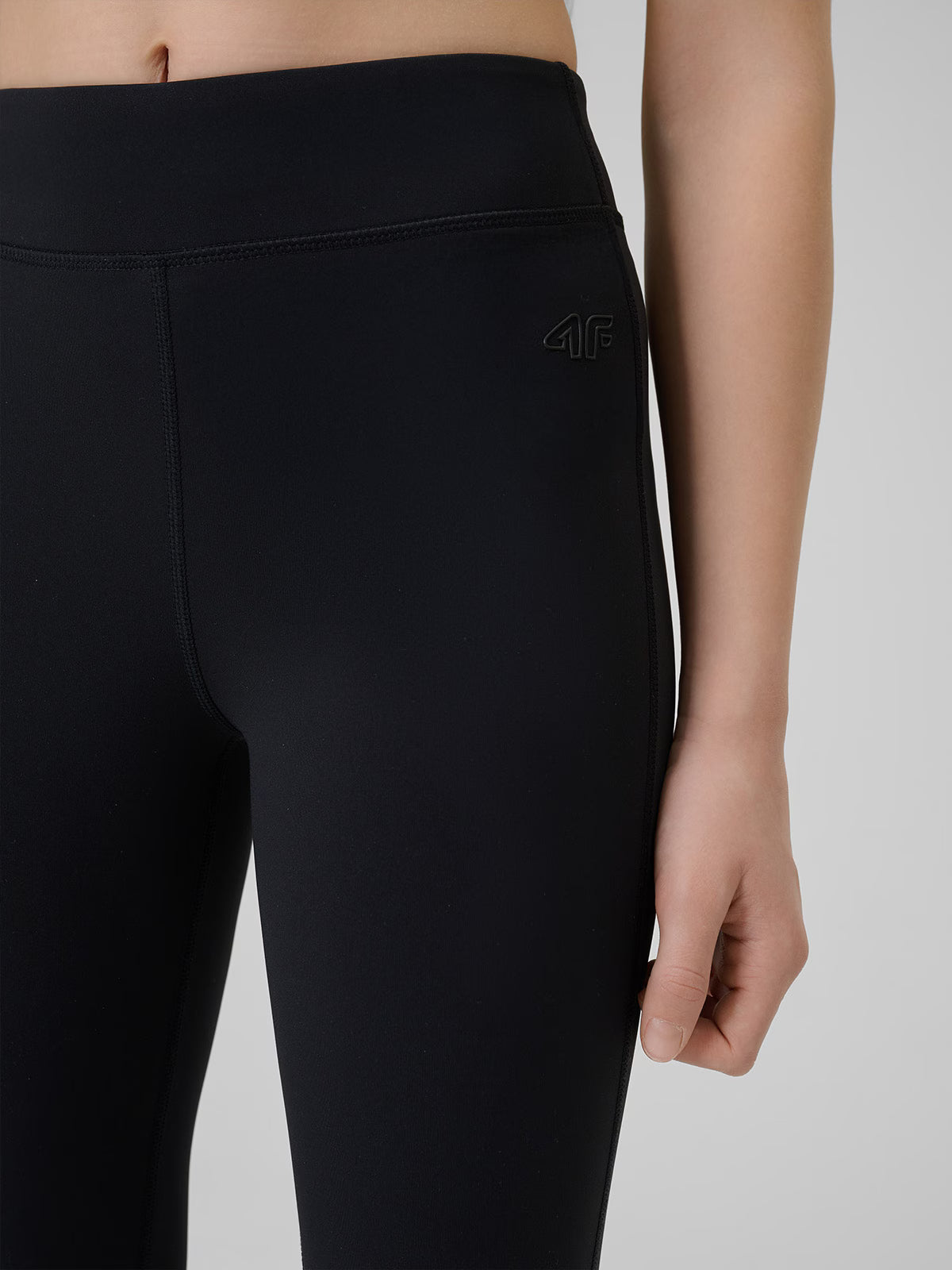 Legginsy sportowe z rozszerzanymi nogawkami dziewczęce