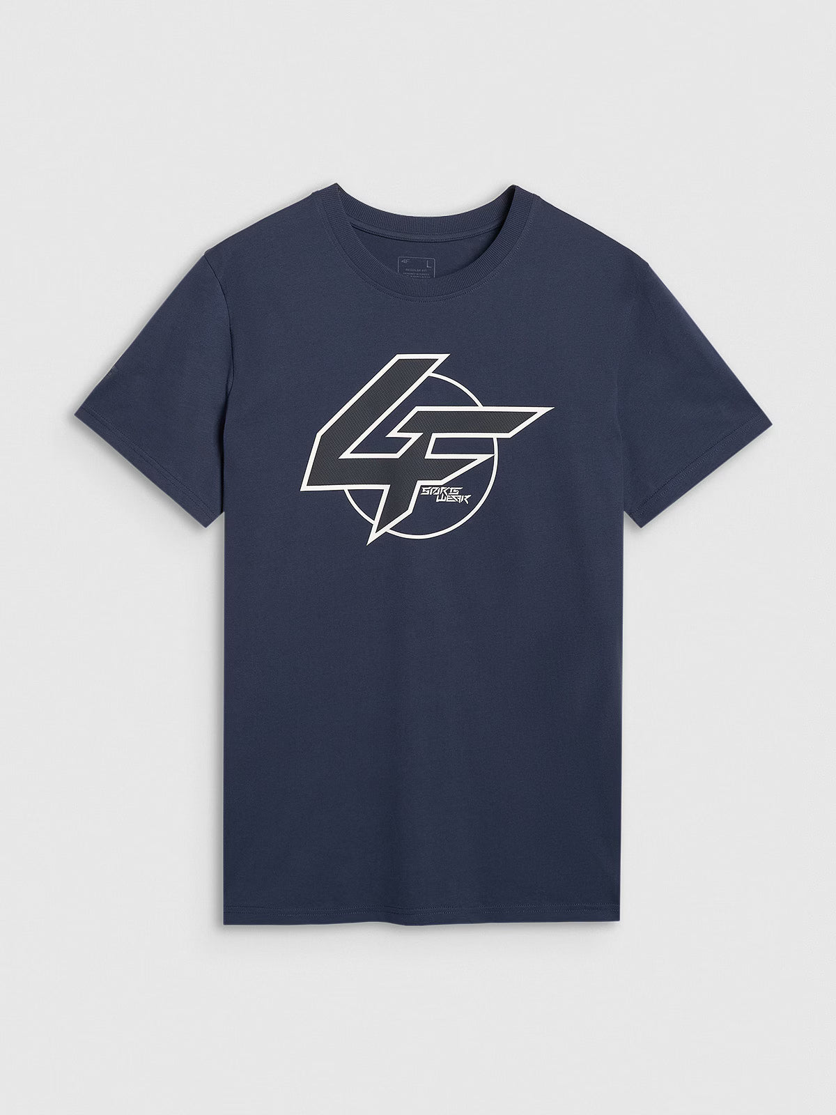 T-shirt regular z nadrukiem męski