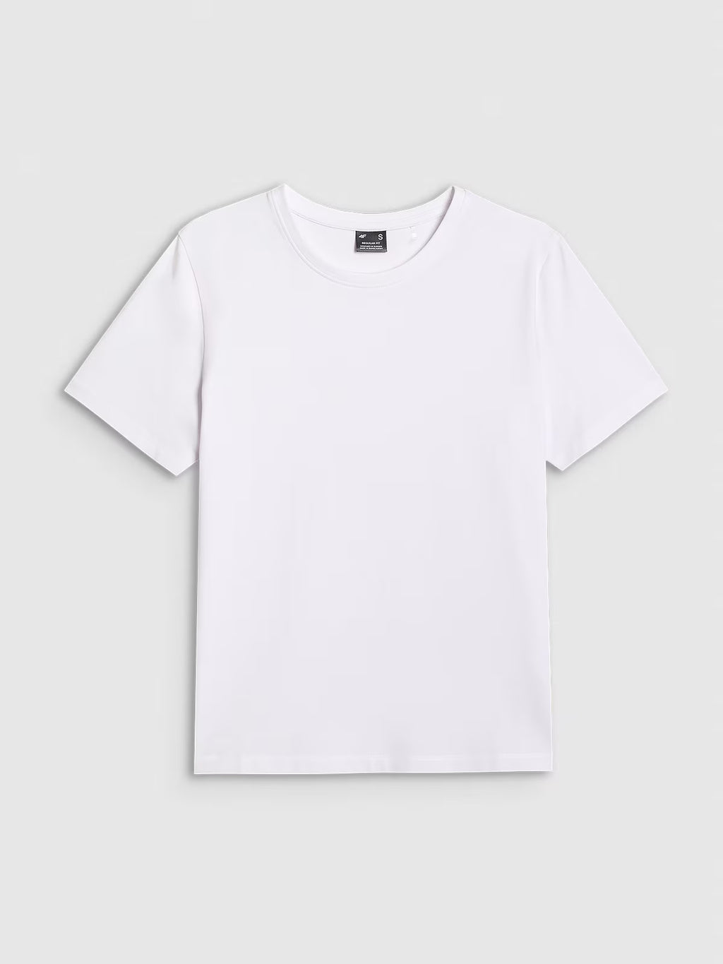 T-shirt regular gładki damski