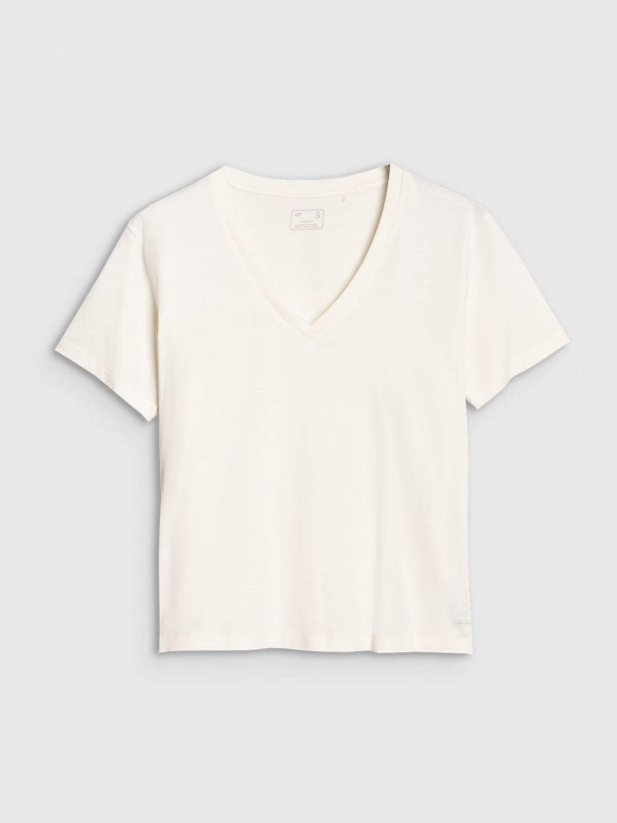 T-shirt oversize z modalem damski