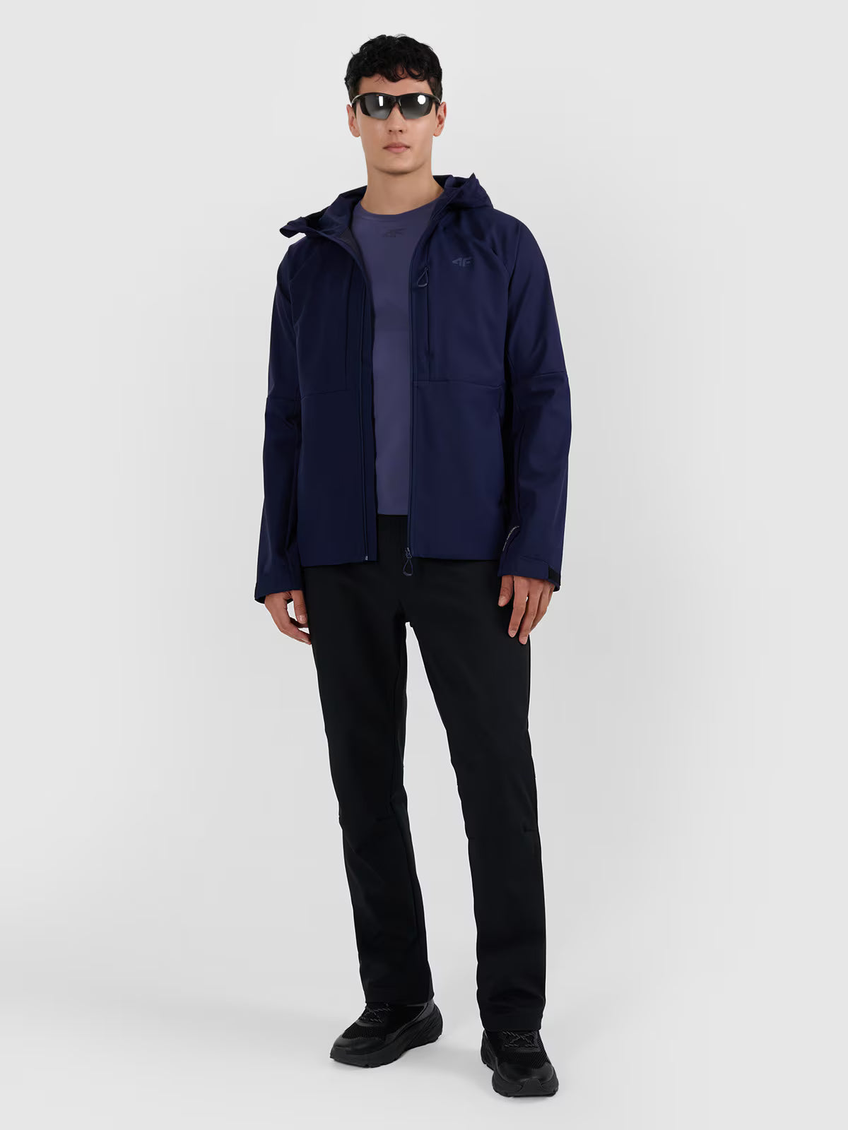 Kurtka softshell wiatroodporna membrana 10000 męska