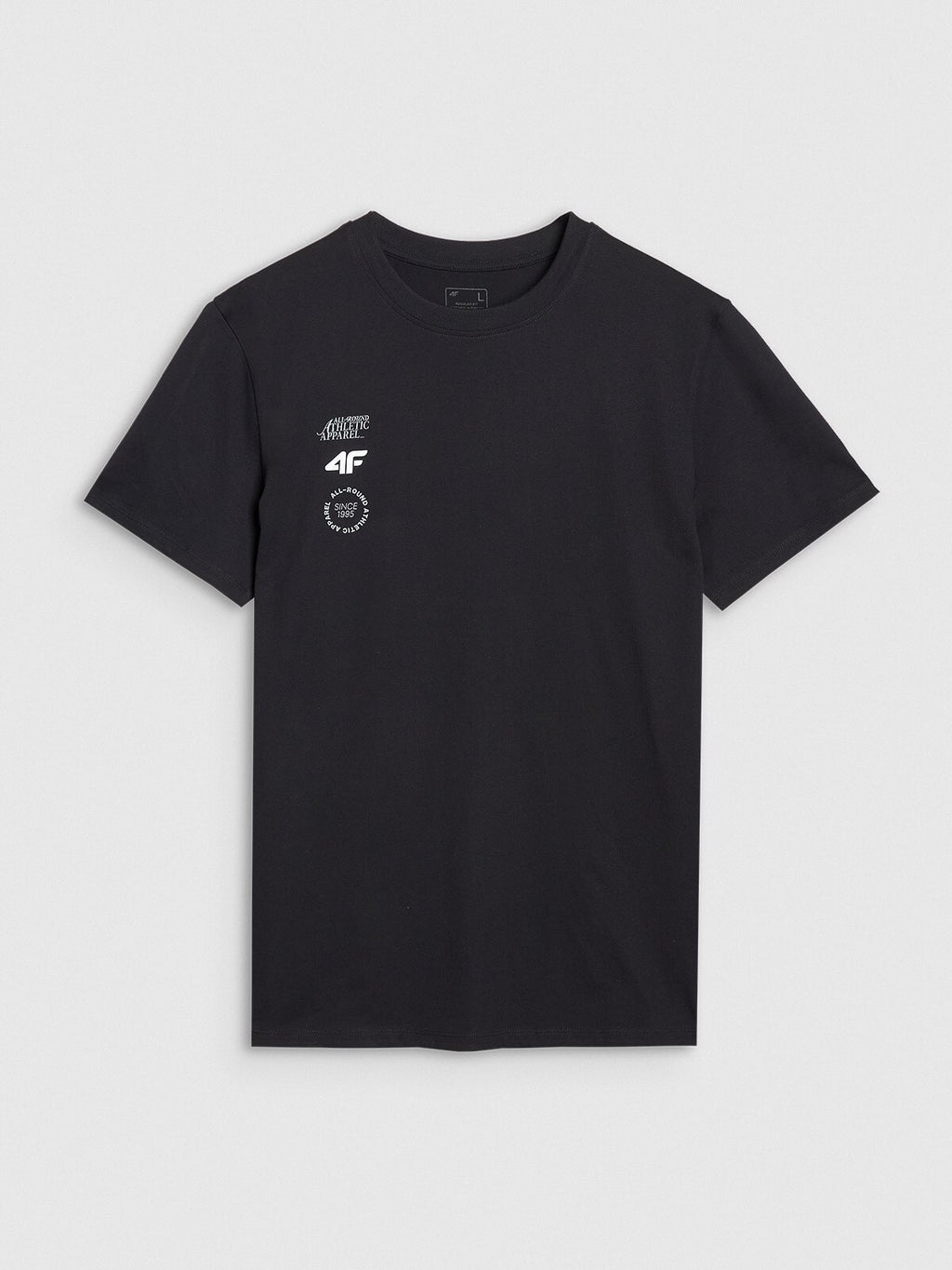 T-shirt regular z nadrukiem męski