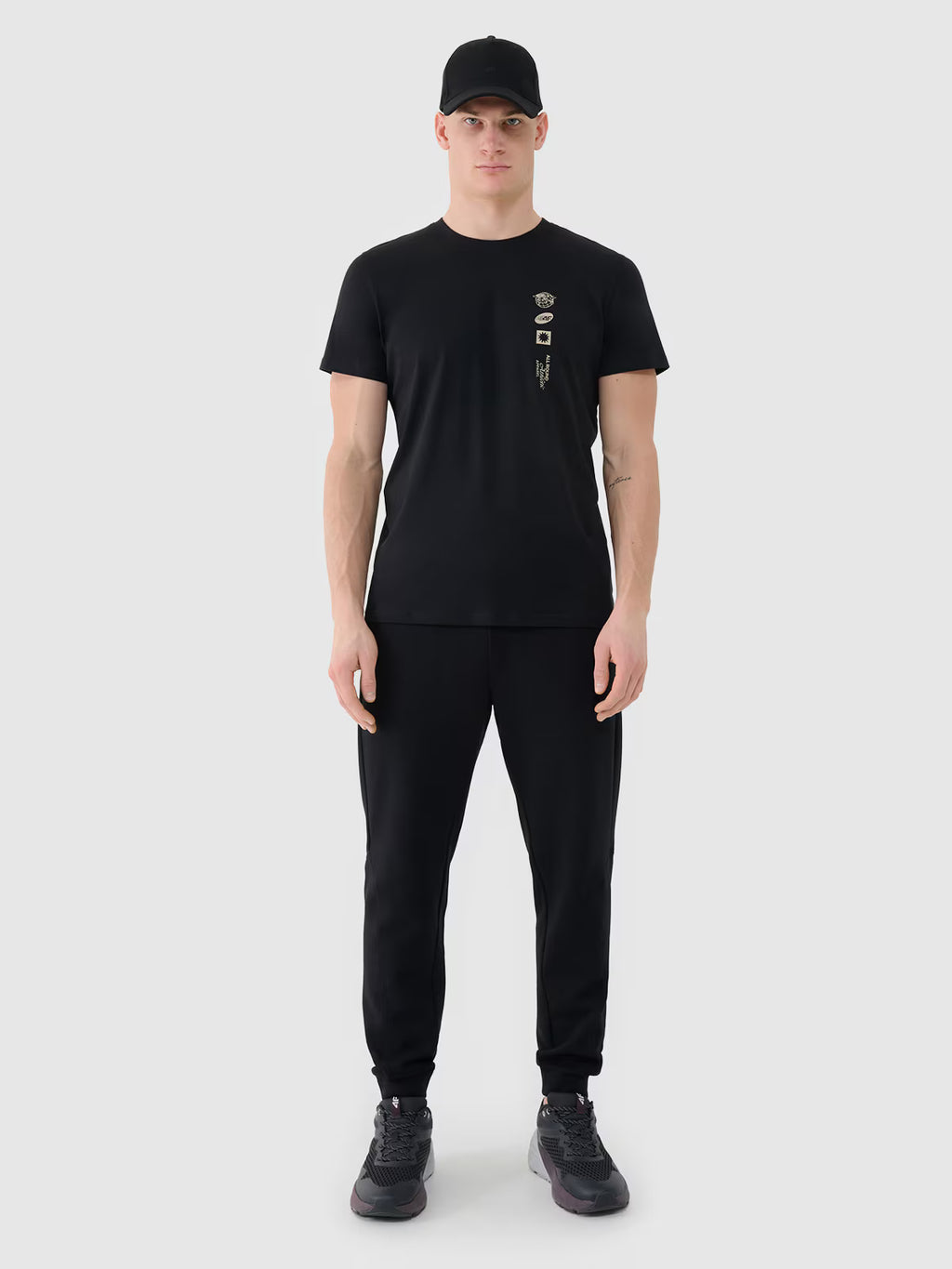 T-shirt regular z nadrukiem męski