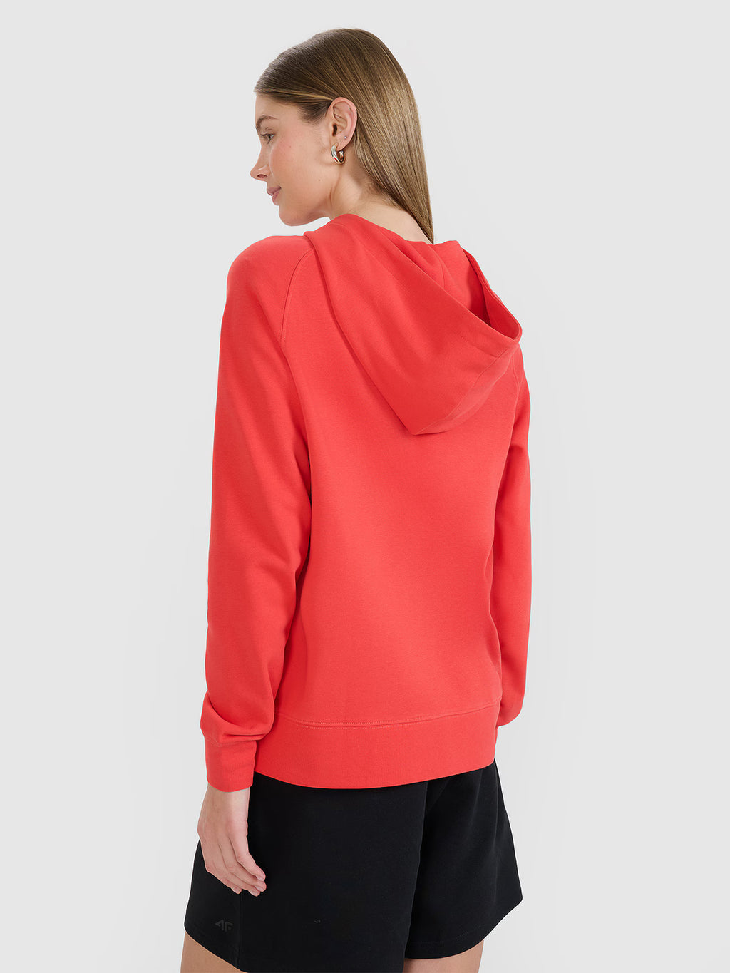 Bluza dresowa rozpinana z kapturem damska