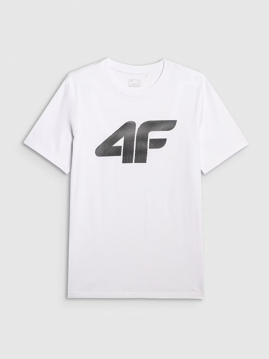 T-shirt regular z nadrukiem męski