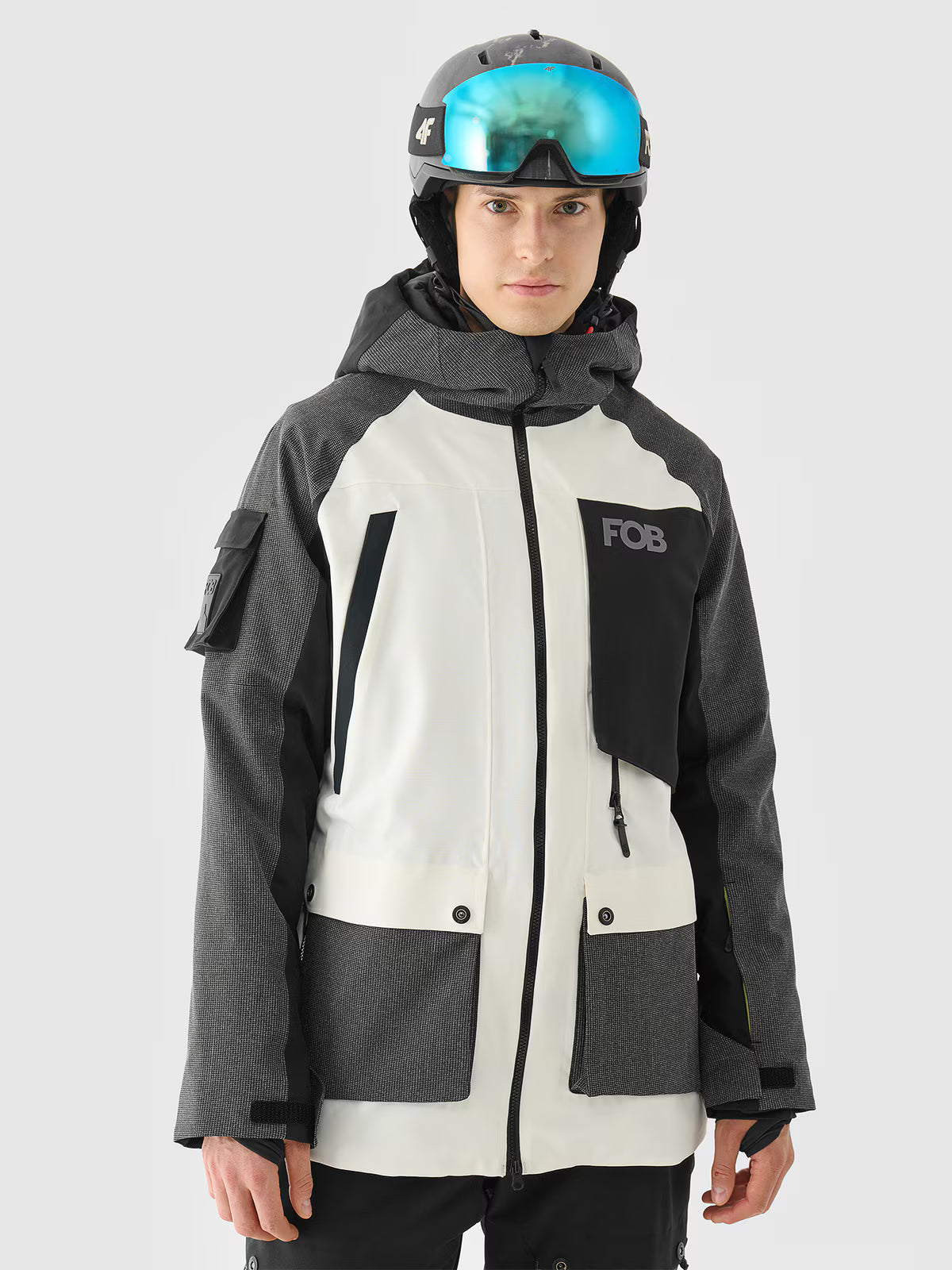 Kurtka snowboardowa membrana 10000 męska
