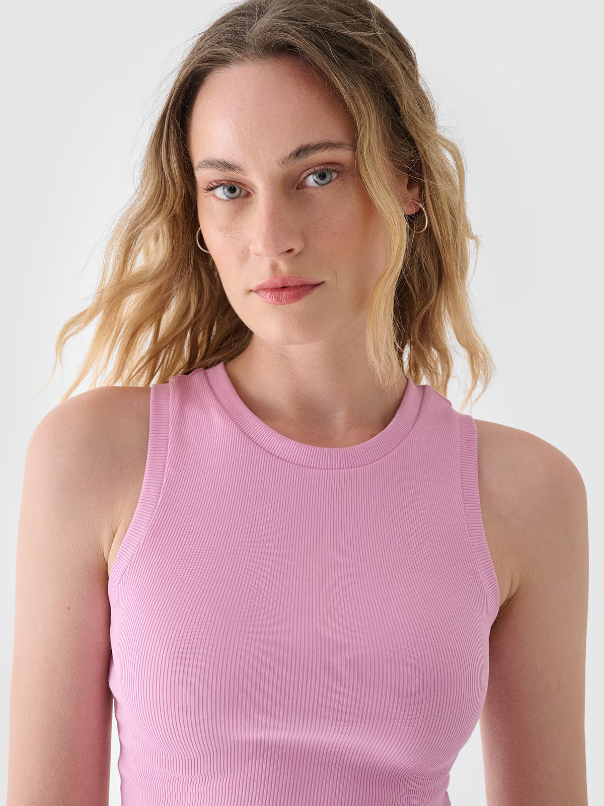 Crop top slim damski