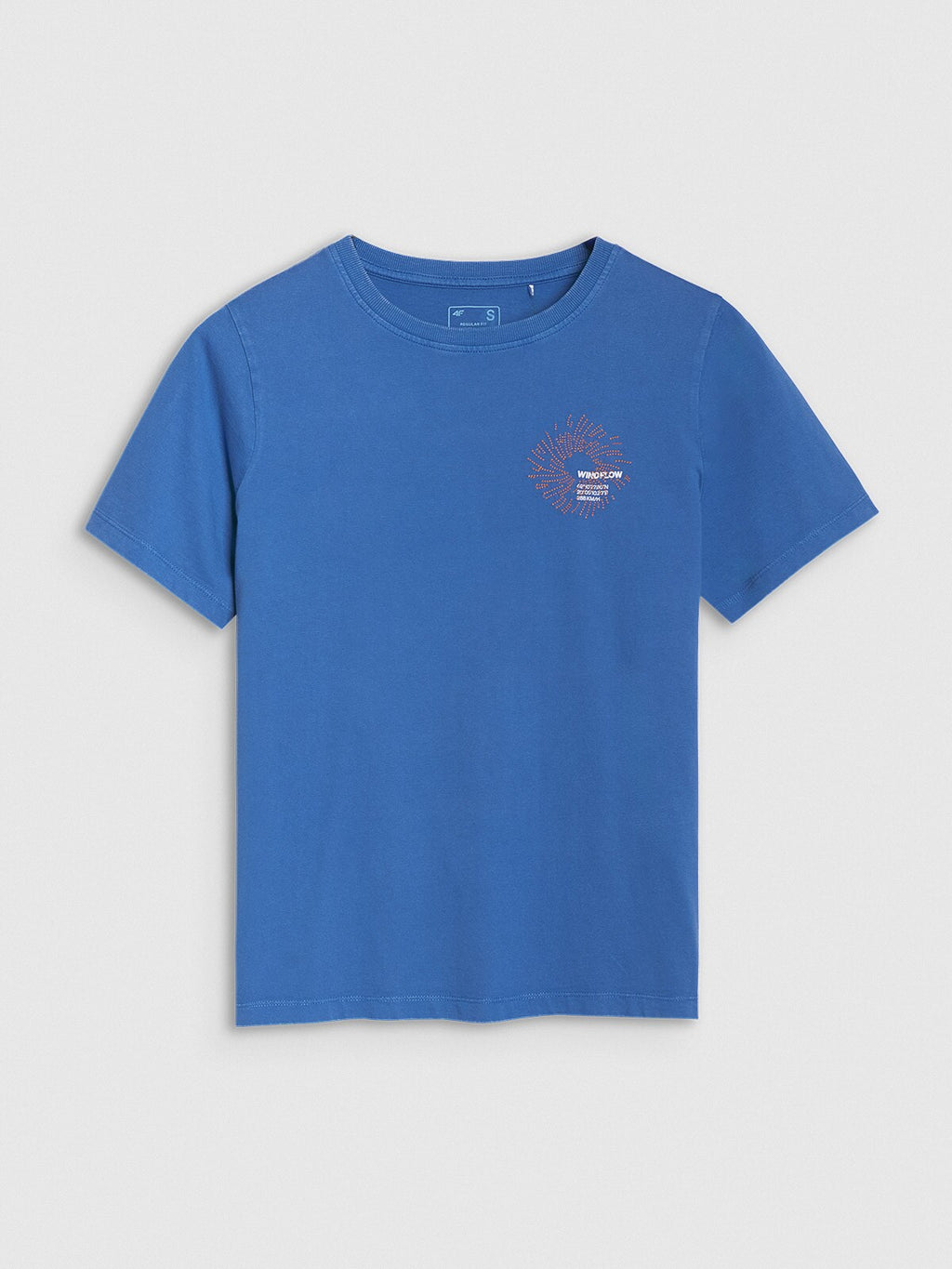 T-shirt regular z nadrukiem damski