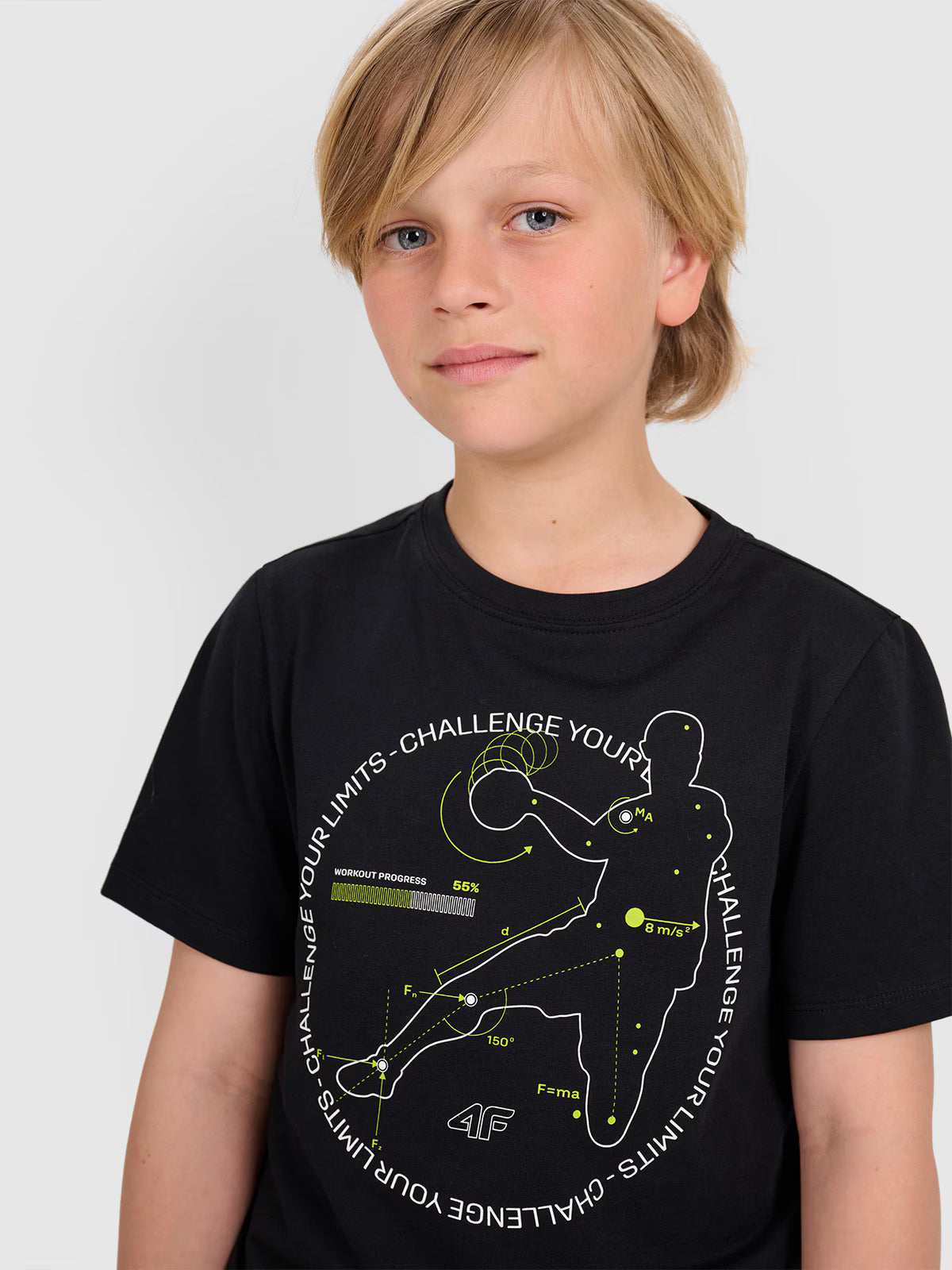 T-shirt regular z nadrukiem chłopięcy