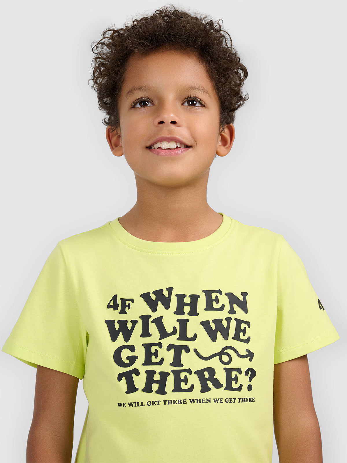 T-shirt regular z nadrukiem chłopięcy