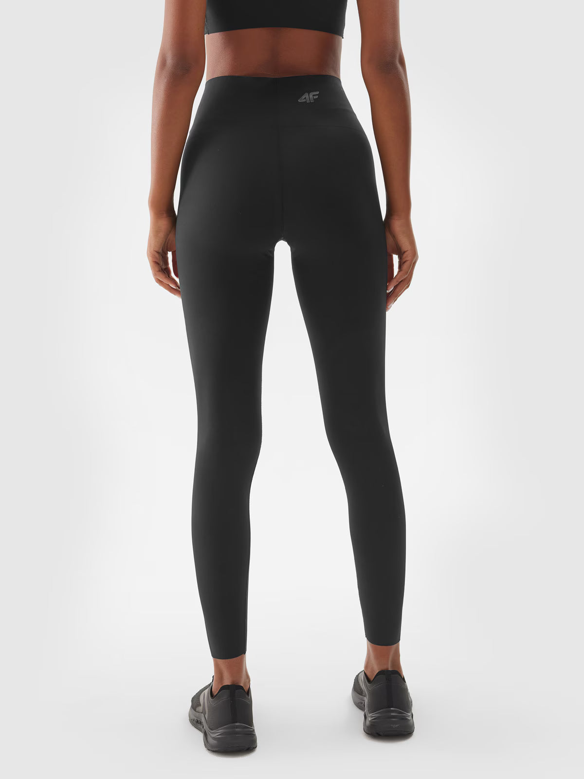 Legginsy treningowe z wysokim stanem damskie