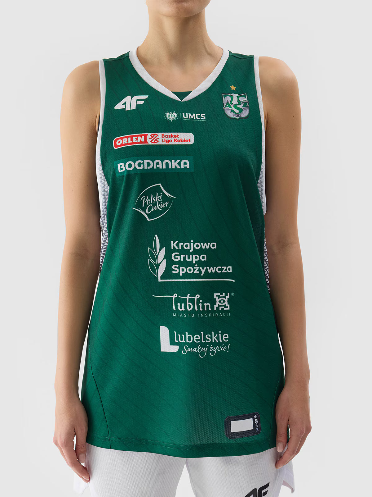 Tank top replika wyjazdowy z sezonu 2023/24 damski 4F x AZS UMCS Lublin